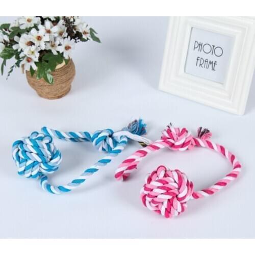 Handball Cotton Rope Pet Dog Toy Pet Interaction Rope Pet Toy