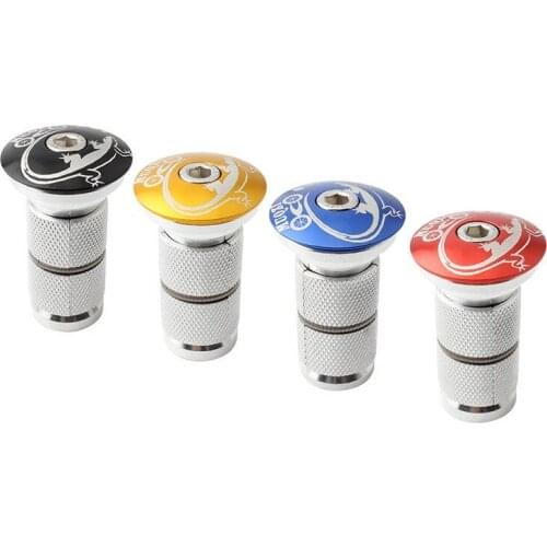 MUQZI Bike Headset Expander Top Cap Star Nut Plug Bolt Stem Expanding Nut Carbon Fiber Cap Cover for MTB Bicycle