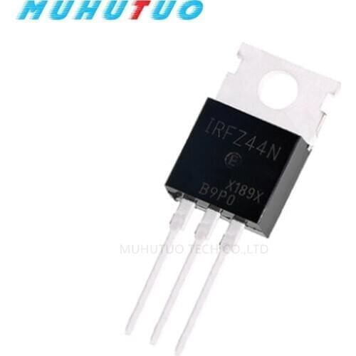 10PCS MOS field effect tube IRFZ44NPBF IRFZ44N 55V/40A straight insert TO-220