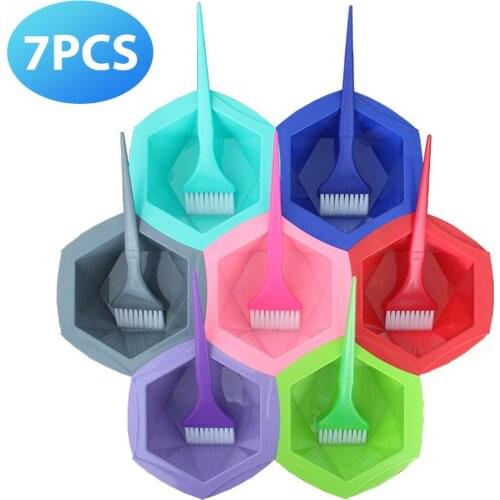 14pcs/set Professional Salon Hair Dyeing Suit Perm And Dye Hair With Oil Bowl Brush Set Dyeing Tools