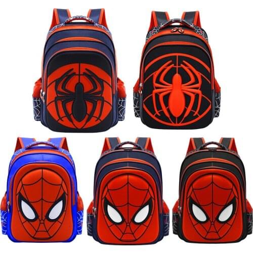 3D Cartoon School Bags For Boys Child 3-12 Year Old Waterproof Orthopedic Backpacks Kids Bookbag Big Capacity Satchel Knapsack