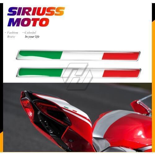 3D Italy Sticker Motorcycle Tank Decals Italia Stickers Case for Aprilia RV4 RSV4 Ducati Vespa GTV GTS LX 125 250 300