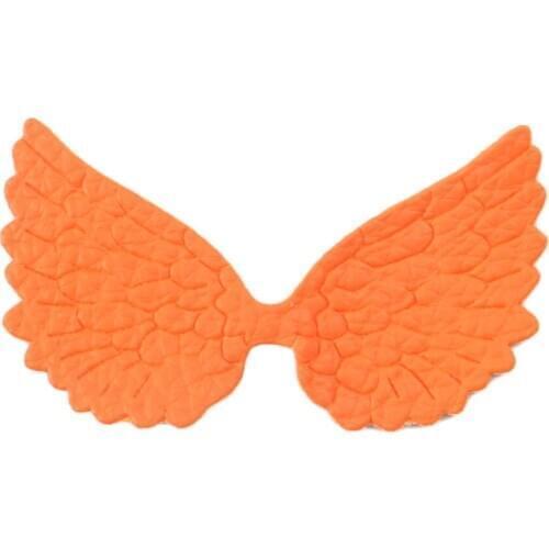 David accessories 25PCS 70x40mm lychee Wing Shape Patches For Kids DIY Hair Bow Headwear Decoration Accessories,25Yc6680