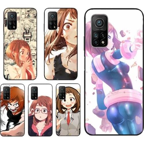 Ochako Uraraka My Hero Academia Case For POCO M3 Pro F3 X3 Pro Cover For Xiaomi Mi11 11Lite 11Pro Mi 10T Pro Note 10 Lite
