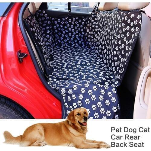 Pet Dog Cat Car Rear Back Seat Carrier Cover Portable Pet Dog Mat Blanket Cover Mat Hammock Cushion Protector