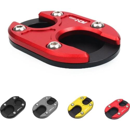 For HONDA ADV150 ADV 150 2019 2020 2021 Motorcycle Kickstand Foot Side Stand Extension Pad Support Plate Enlarge