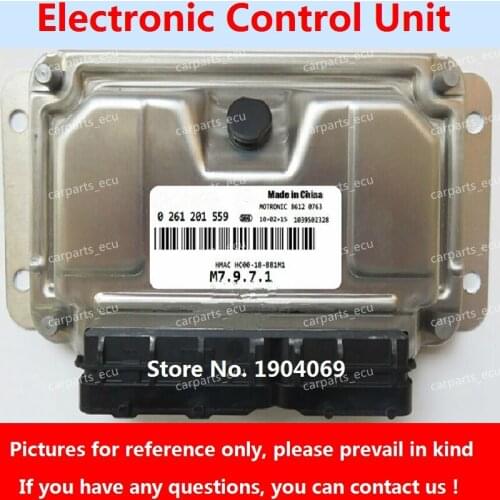 0261201559 HC00-18-881M1 M7.9.7 ECU Electronic Control Unit F01R00DD03 F01RB0DD03 SA70-18-881M1 For Haima Car