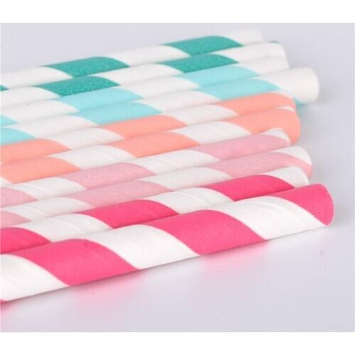 Navy Anchor Sailor Paper Straws Baby Shower Kids Boy Birthday Party 25pc Decoration Supplies Disposable Paper Drinking Straws