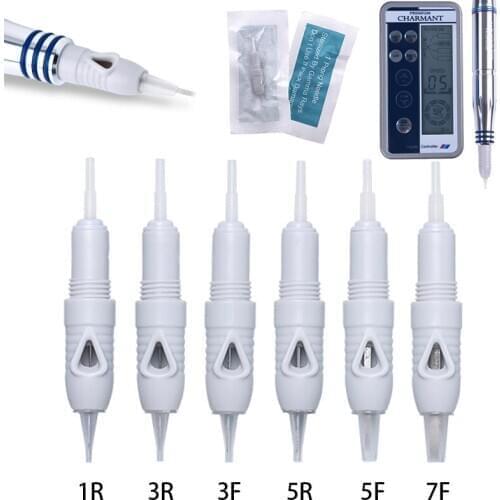 50Pcs Cartridge Needle Microblading Tattoo Needle Permanent Eyebrow Lip Painting Tool Suitable for Professional Tattoo Machine