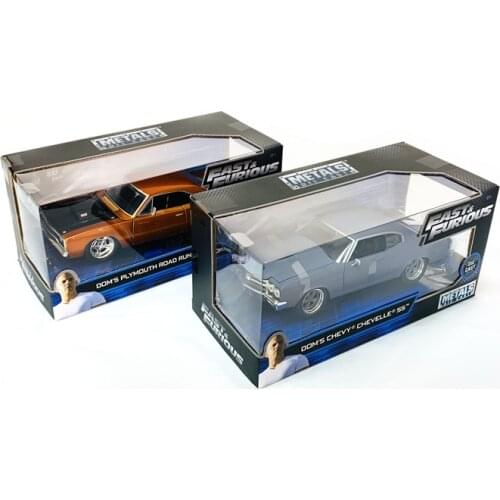 Ja da 1:24 Plymouth Road Runner 1970 alloy toy car toys for children diecast model car Birthday gift