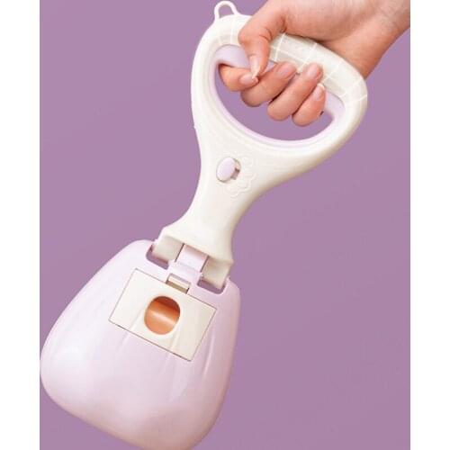 Pet Dog Poop Scooper Easy Pick Up Outdoor Convenient Puppy Cat Waste Feces Pooper Picker Cleaner Poop Remove Clamp Cleaning