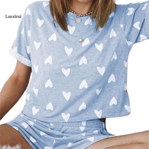 Lanxirui Women's Pajamas With Shorts