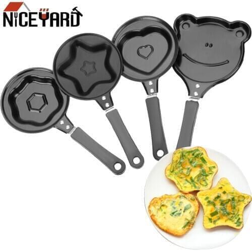 NICEYARD Mini Non-Stick Frying Pan Pancake Maker Breakfast Egg Frying Pot Flip Omelette Mold Cooking Tool