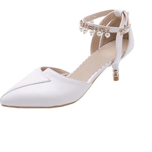 2019 spring and summer new products with stiletto buckle with pointed sandals female 32-45