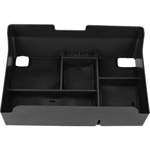 Car Center Console Organizer Armrest Storage Box Tray Fit for Cadillac Escalade 2015 2016 2017 car-styling accessories