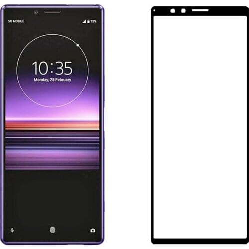 3D Curved Full Cover Screen Protector Tempered Glass for Sony Xperia 10 ii 10Plus XZ4 XZ5 XA2 plus XA3Uitra XA3 II Glass