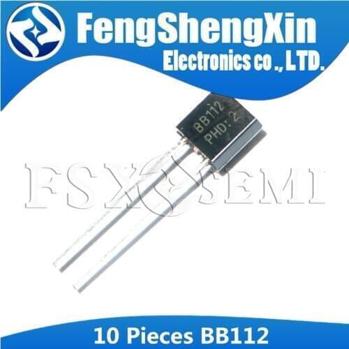 10pcs BB112 TO92 BB112 TO-92 AM Variation Diode with Medium Wave