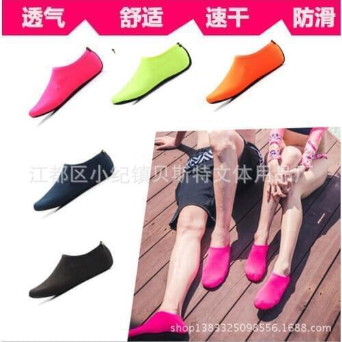100pairs/lot 2017 Newest Anti Verruca Snorkeling Diving Beach Socks Swimming Pool Kids Feet Protection size S-XXL
