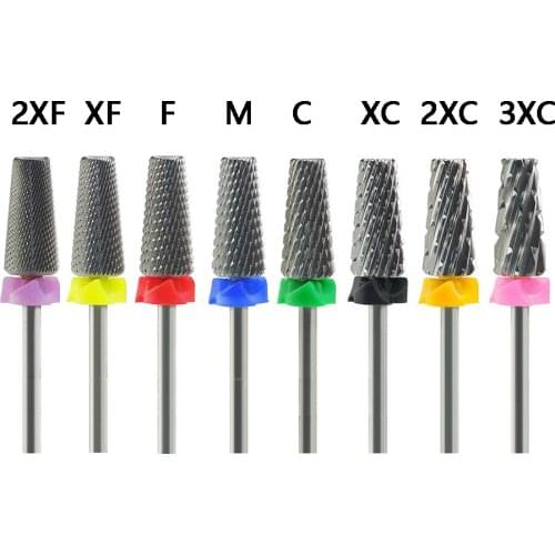 5PCS/Bag 5 IN 1 Carbide Nail Drill Bit nail file Nail Art Tools Gel remover Nail Cleaner Bit,Quality ungsten steel