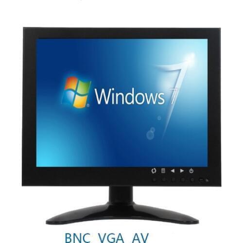 8 Inch LCD TV multifunction display For CCTV Camera AV/ HDMI/BNC/VGA Input