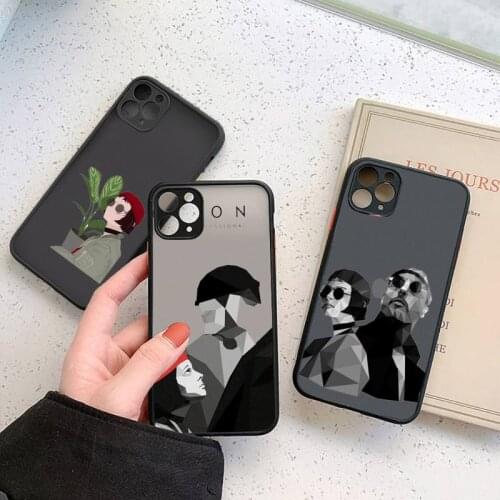 Leon Matilda Natalie Portman Movie Phone Cases matte transparent For iphone 7 8 11 12 plus mini x xs xr pro max cover