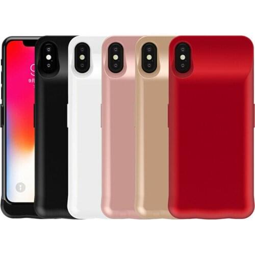 20000mAh For iPhone X XS External Battery Power Case Bank Charger Backup Cover