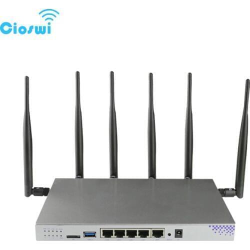 OpenWRT WiFi Router Gigabit Support VPN PPTP L2TP 1200Mbps 2.4GHz/5GHz USB 3.0 Port 3G 4G Router With SIM Card Slot Access Point