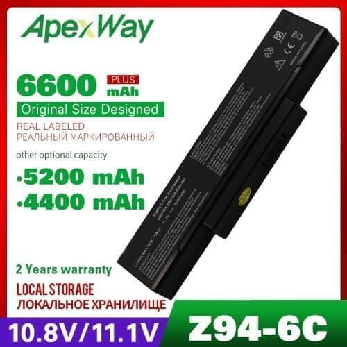 11.1V New Laptop Battery for ASUS M51S M51SN M51V M51VA M51VR A9 A32-F3 F2 F3