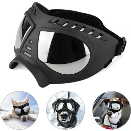 Pet Dog Sunglasses UV Protection Windproof Anti-Breaking Goggles Medium Large Dog Swimming Skating Glasses Accessaries