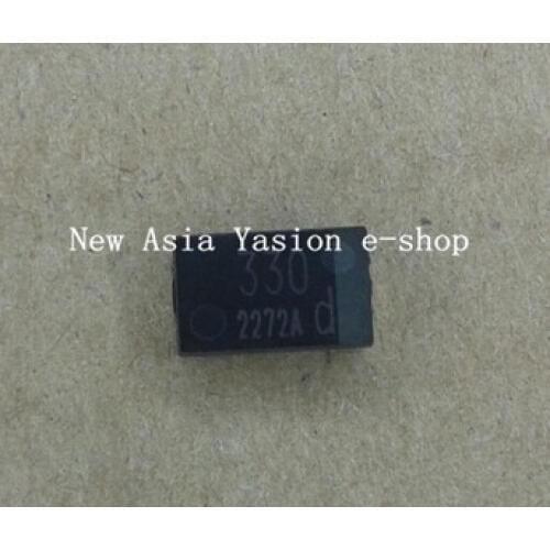 10pcs SMD Tantalum Polymer Capacitors,Polymer Capacitance,EEF-CX0D331R EEFCX0D331R 330UF 2V 2.5V