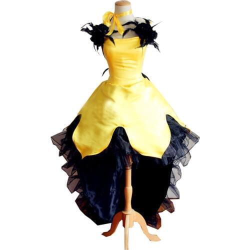 2018 Sailor Moon Cosplay Luna Satin Lolita Dress Costume