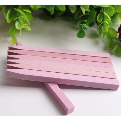 6pcs/Set Bluestone Nail File Professional Cuticle Remover Trimmer Polishing Bluestone Stick Manicure Tools Nail Art Equipment