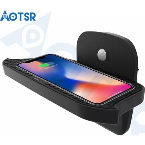 Aotsr Wireless car charger for BMW MINI F55/F56 2017-2019 Intelligent Infrared Fast Wirless Charging Car for Phone/Sumsang/Nokia