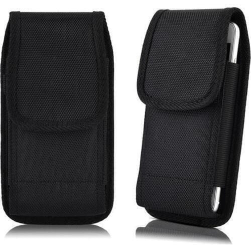 Universal Vertical Phone Bag Pouch For iPhone 11 Pro Xr Xs Max X 8 7 6 6S Plus Case Belt Clip Holster Oxford cloth Cover
