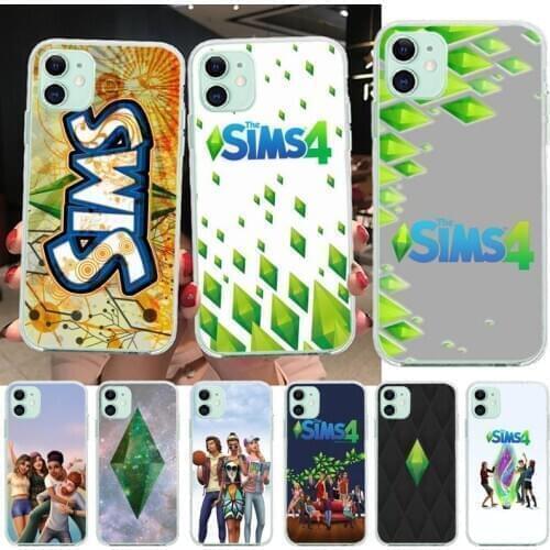 Video Game The Sims Phone Case for iphone 12 pro max 11 pro XS MAX 8 7 6 6S Plus X 5S SE 2020 XR cover