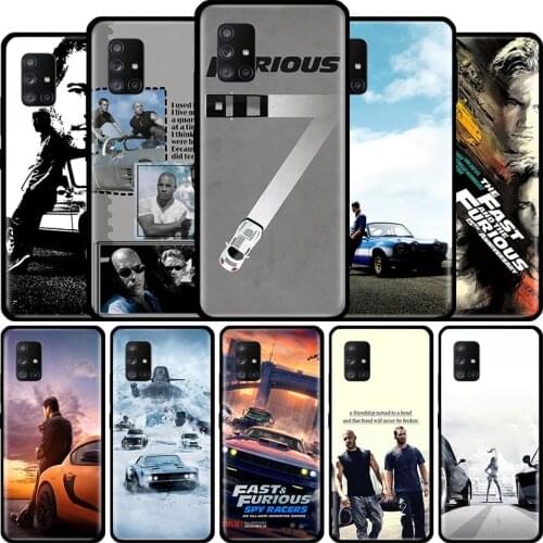 Hot Paul Walker Fast & Furious Phone Case for Samsung Galaxy A51 A71 A21s A31 A41 M31 A11 M51 A12 M31s A01 A91 M11 A32 5G Cover