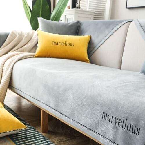 Dutch velvet sofa cushion Four Seasons General antiskid high grade cushion all inclusive universal sofa cover thickened cover