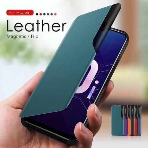 For Huawei honor 10i Smart View Leather Case for Huawei honor 20 lite 10X lite honor10i hvawei p smart 2019 Flip Cover