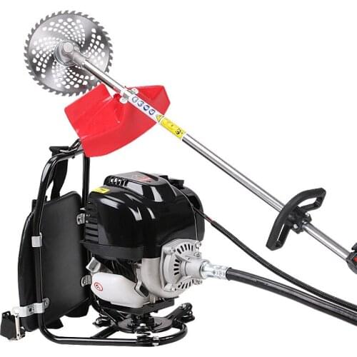 Multi-function 4-stroke lawn mower,backpack harvester,brush cutter,weeder,hedge trimmer,high branch sawing tree,irrigation