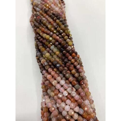 AAAAA natural crystal Cherry 4x4mm DIY jewelry boutique crystal 38cm in length