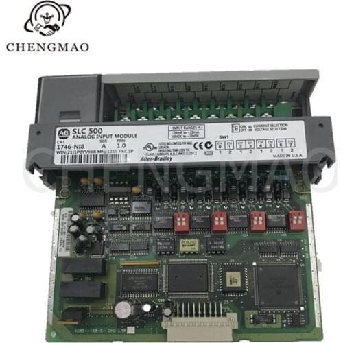 Original New Allen Bradley PLC Small Model 1746 Ni8 Analog Input Module AB 1746-NI8