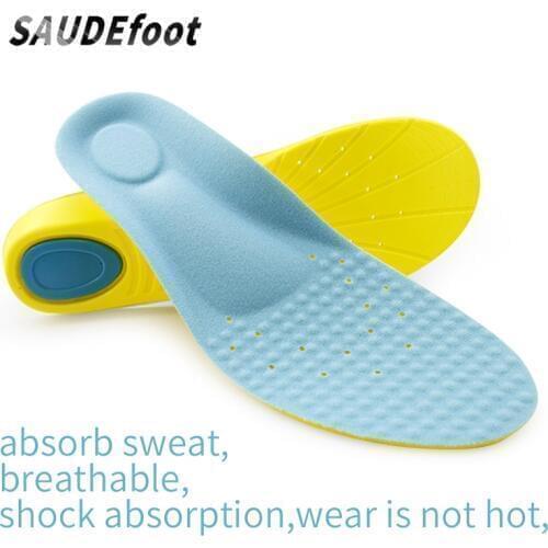 Memory Foam Orthotic Arch Support Boot Shoes Insoles Insert Support Pad Comfortable Soft Breathable For Women Men