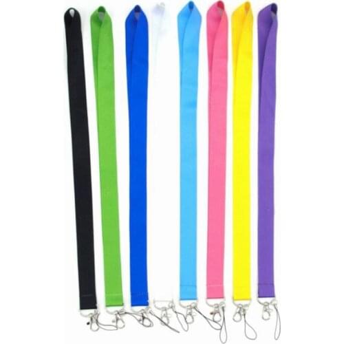 10 pcs cartoon mix color Neck Strap Lanyards Badge Holder Rope Pendant Key Chain Accessories