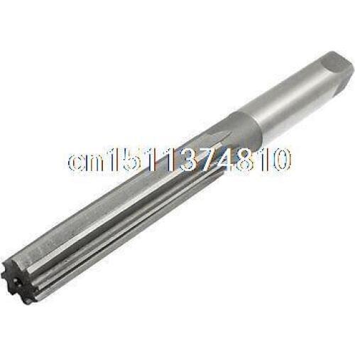 Straight Shank 8 Flutes 15.88mm x 87mm Cutting HSS Machine Chucking Reamer