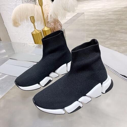 Womens Shoes New Arrival Fashion Designer Trainers Handmade Sock High Quality Sneakers Light Running Colors Shoes Casual Shoes
