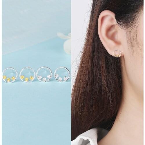 Silver Color Earrings 2020 New Arrival Stud Earrings For Women oorbellen brincos pendientes Ear Jewelry Girls Party Giftas