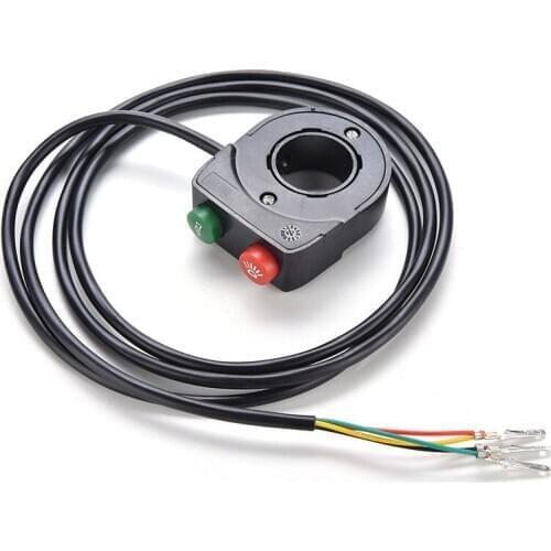 2016 Bike Quad ATV Horn Head Light Switch Black ON-Off 12V Motorcycle HeadLight Switch for Honda for Yamaha Motorcycle Scooter