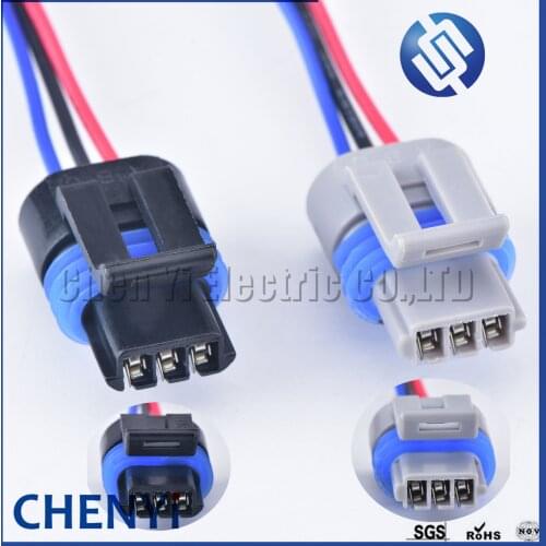 3 Pin Delphi GM Auto crankshaft position Sensor Waterproof TPS Connector wiring harness Plug 12162182 12162185 12162280 12162197