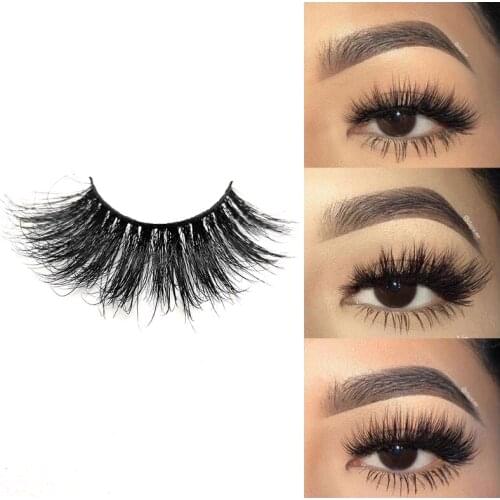3D Mink Lashes False Eyelashes Fluffy Thick Cross Dramatic Eyelashes Eye Lashes Reusable Wispy Eyelash Extension Make up