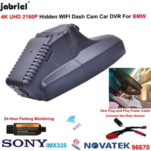 4K Car DVR Video Recorder DashCam For BMW 1 3 5 7 for BMW X1 E84 X3 F15 X5 E70 X6 E71 E72 F25 E46 E90 E91 E92 E83 E87 120i 320i